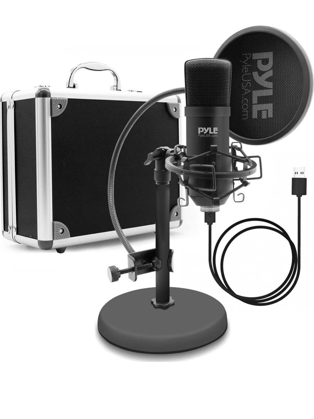 Professional USB Podcast Microphone Kit